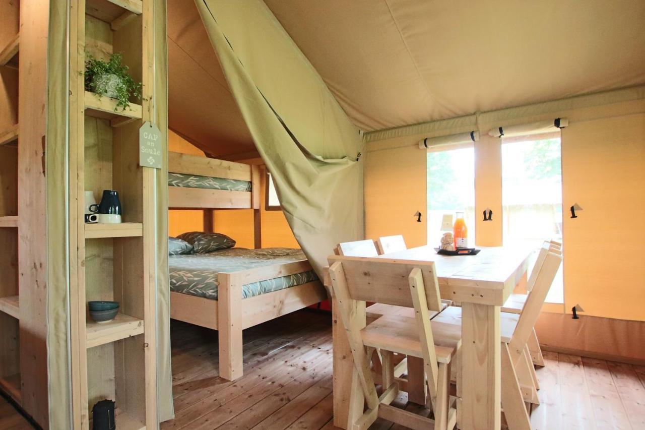 Tente Safari Lodge Ferme Carrique Tardets-Sorholus Dış mekan fotoğraf