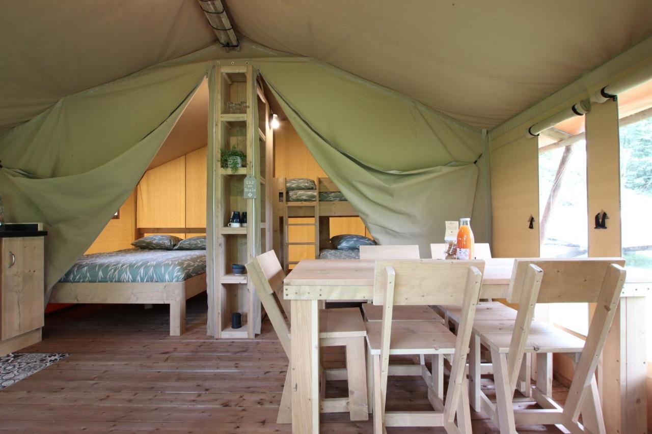 Tente Safari Lodge Ferme Carrique Tardets-Sorholus Dış mekan fotoğraf